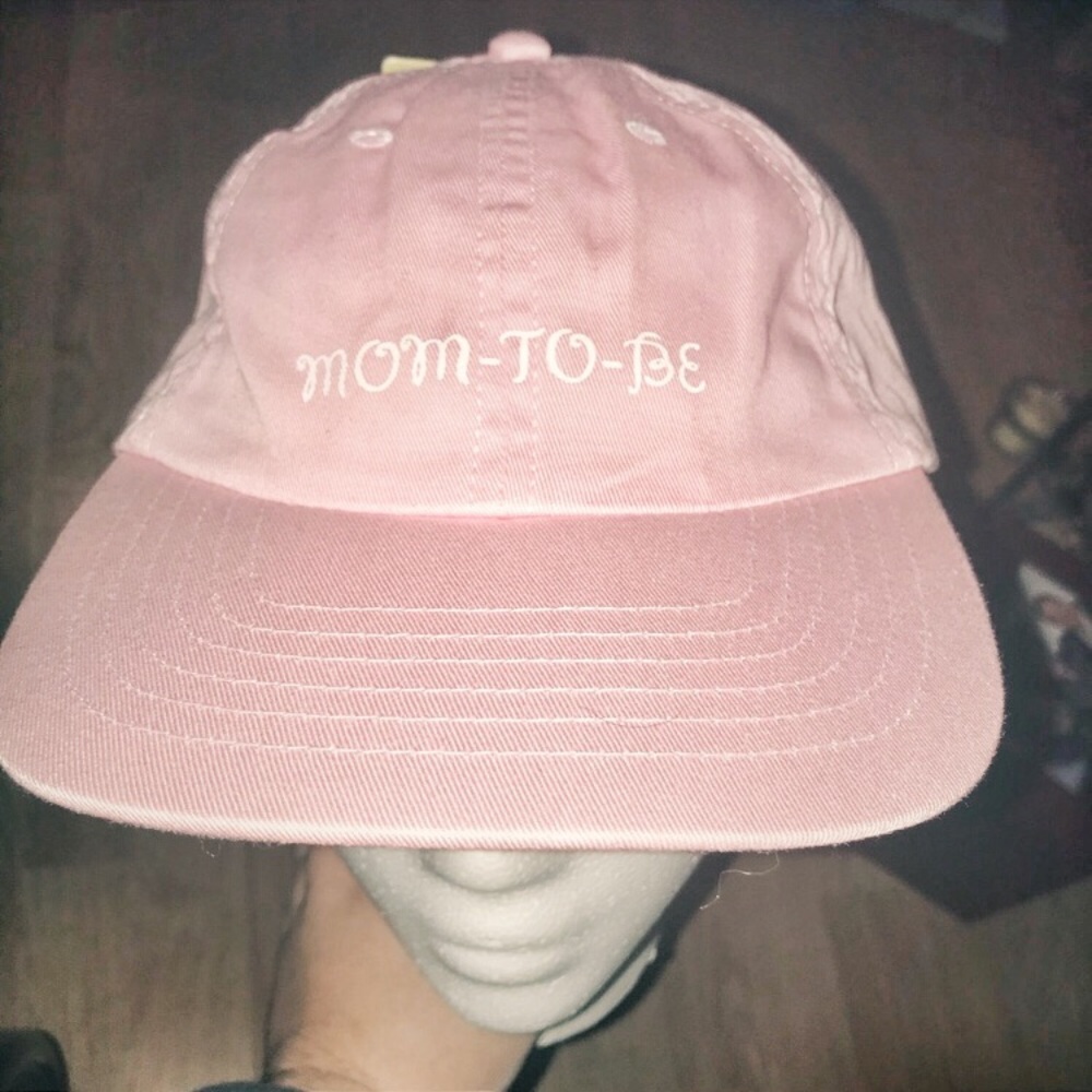 Hallmark “Mom to Be” pink baseball hat
